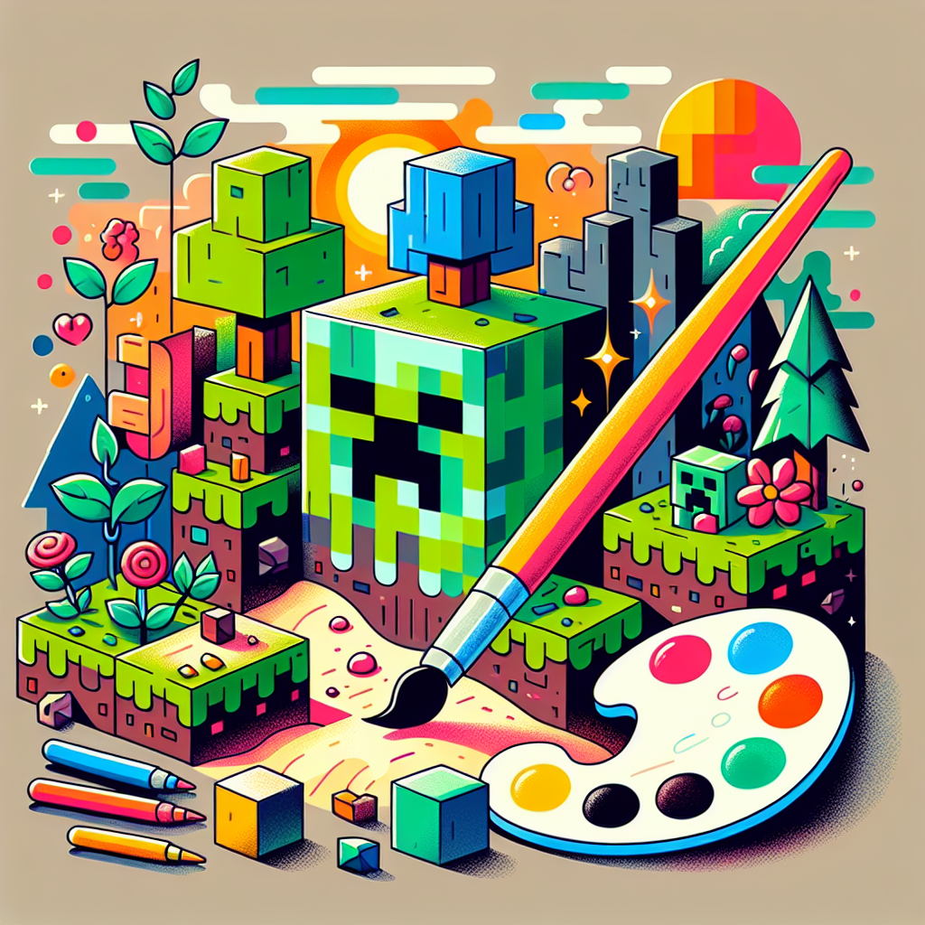 Keajaiban Mewarnai Minecraft: Panduan Kreatif untuk Pemain dan Seniman Muda